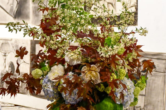 Flower arrangement by Berkshire Floral