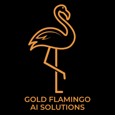 Gold Flamingo AI Solutions logo