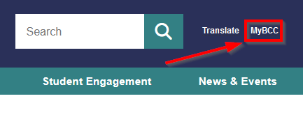 MyBCC Login Link